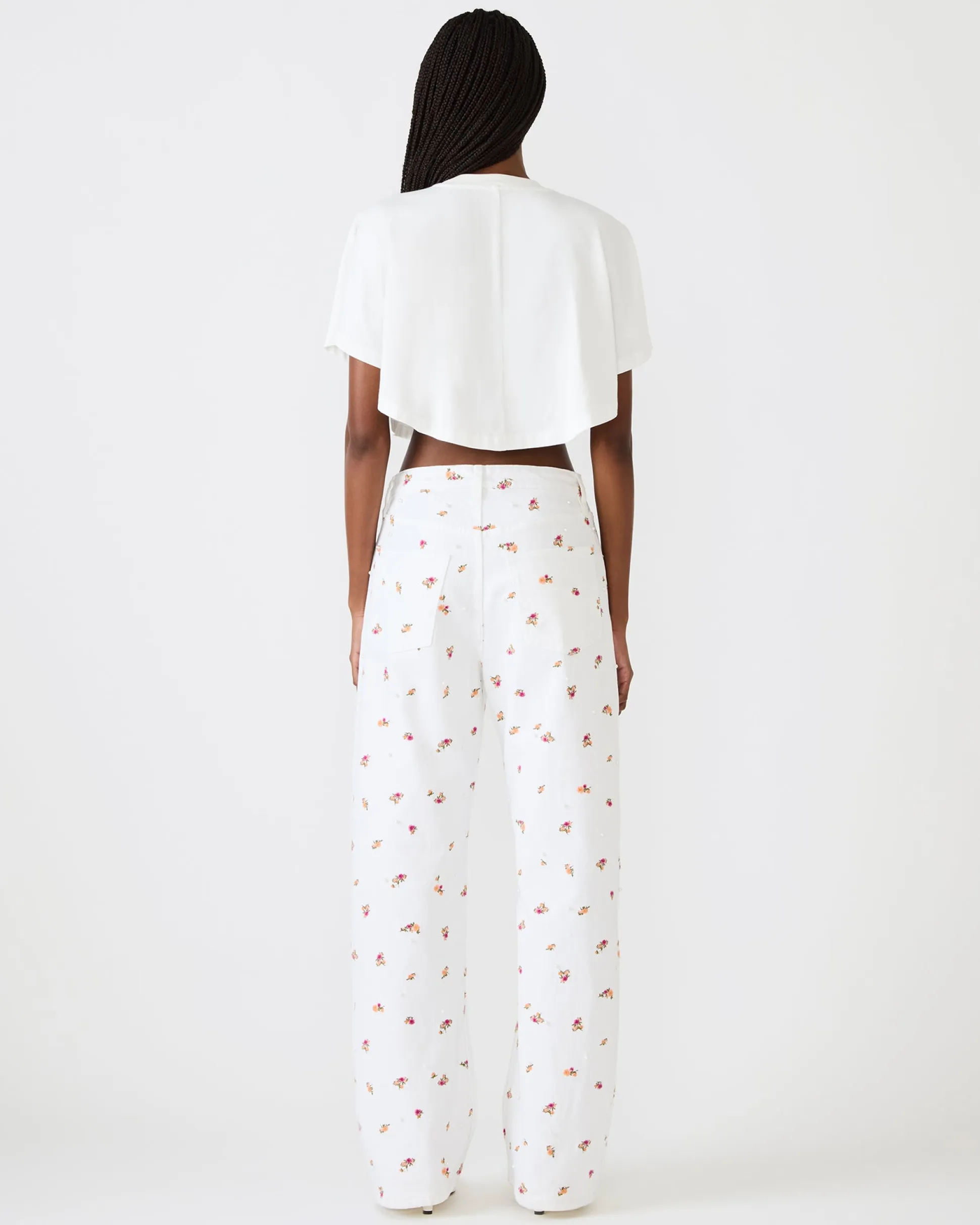 Sydnee Floral Jean Antique