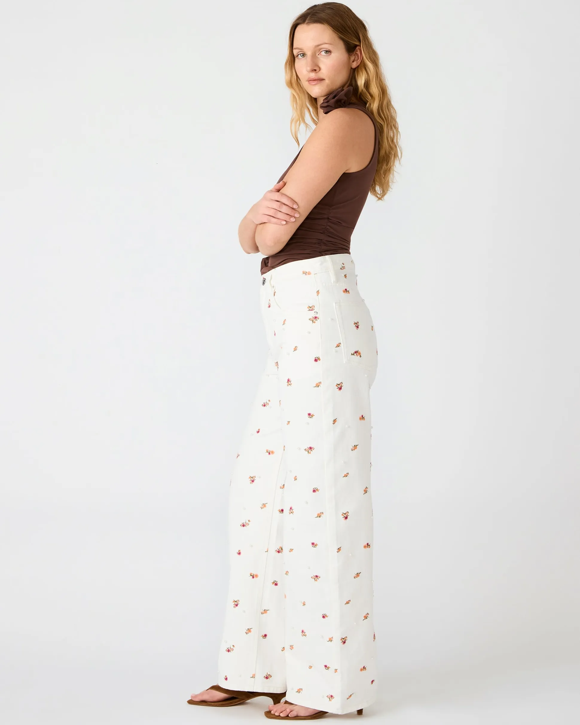 Sydnee Floral Jean Antique
