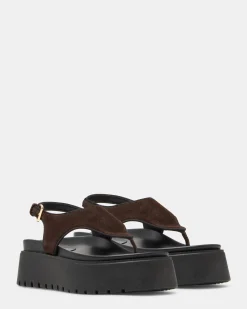 Tabor Brown Suede