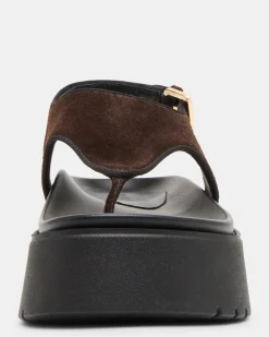 Tabor Brown Suede