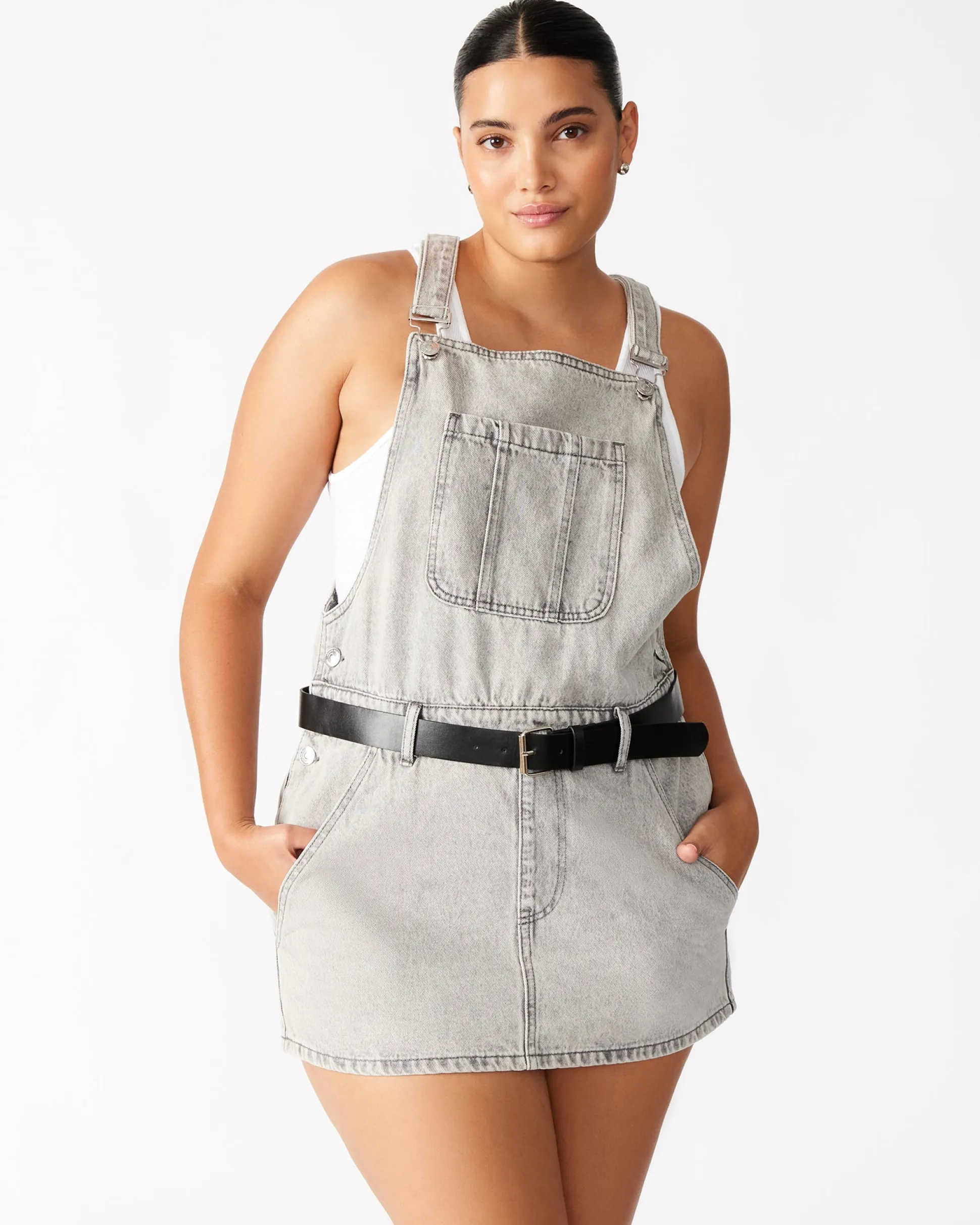Tamia Dress Light Grey