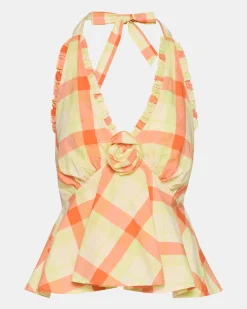 Tania Top Plaid