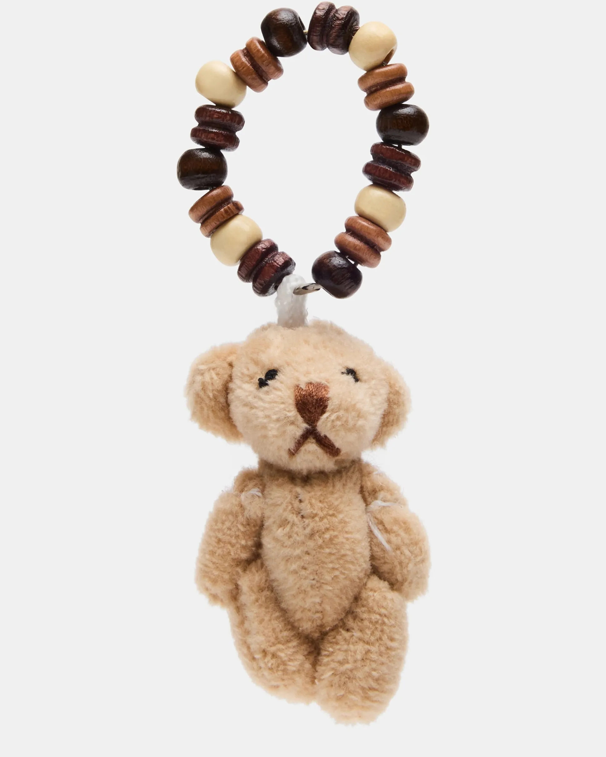 Teddy Shoe Charm Tan Multi