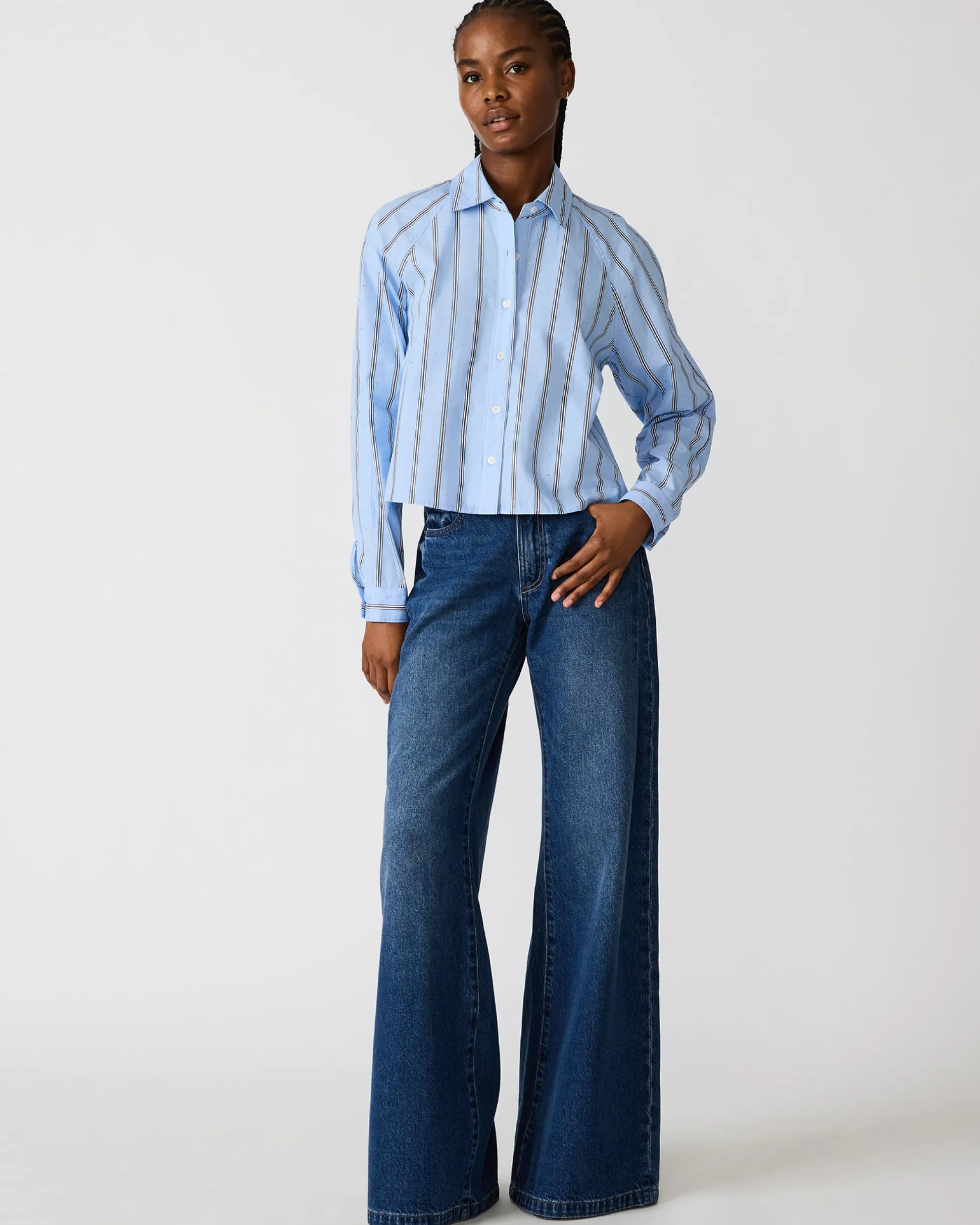 Tess Top Estate Blue