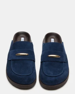 Tobin Navy Suede