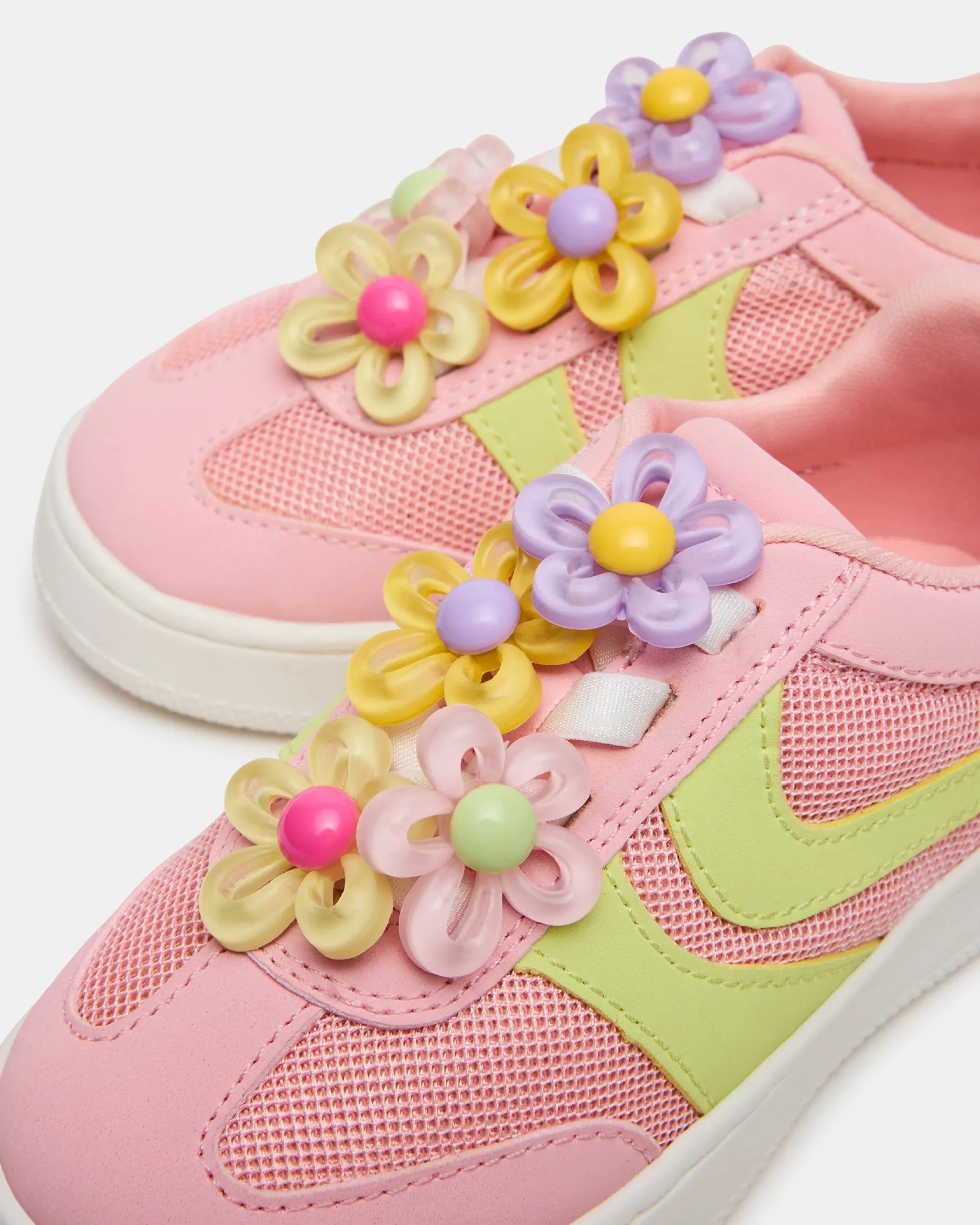 Toddlers' Jersey Lime/pink