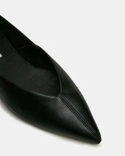 Tovi Black Leather