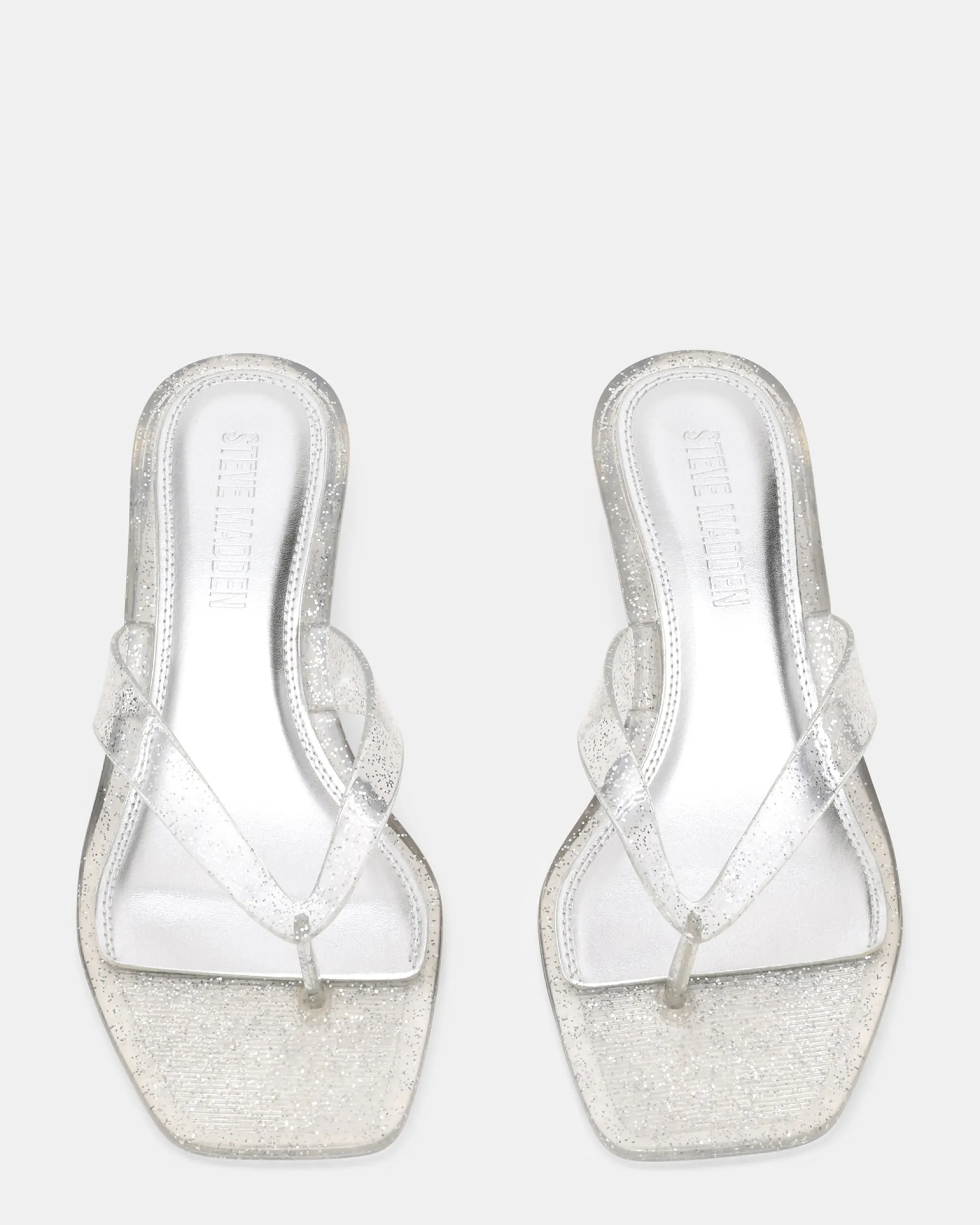 Tracie Jelly Silver Glitter