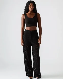 Tre Lace Pant Black