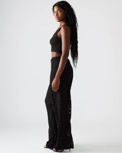 Tre Lace Pant Black