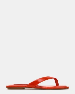 Trella Red Orange Patent