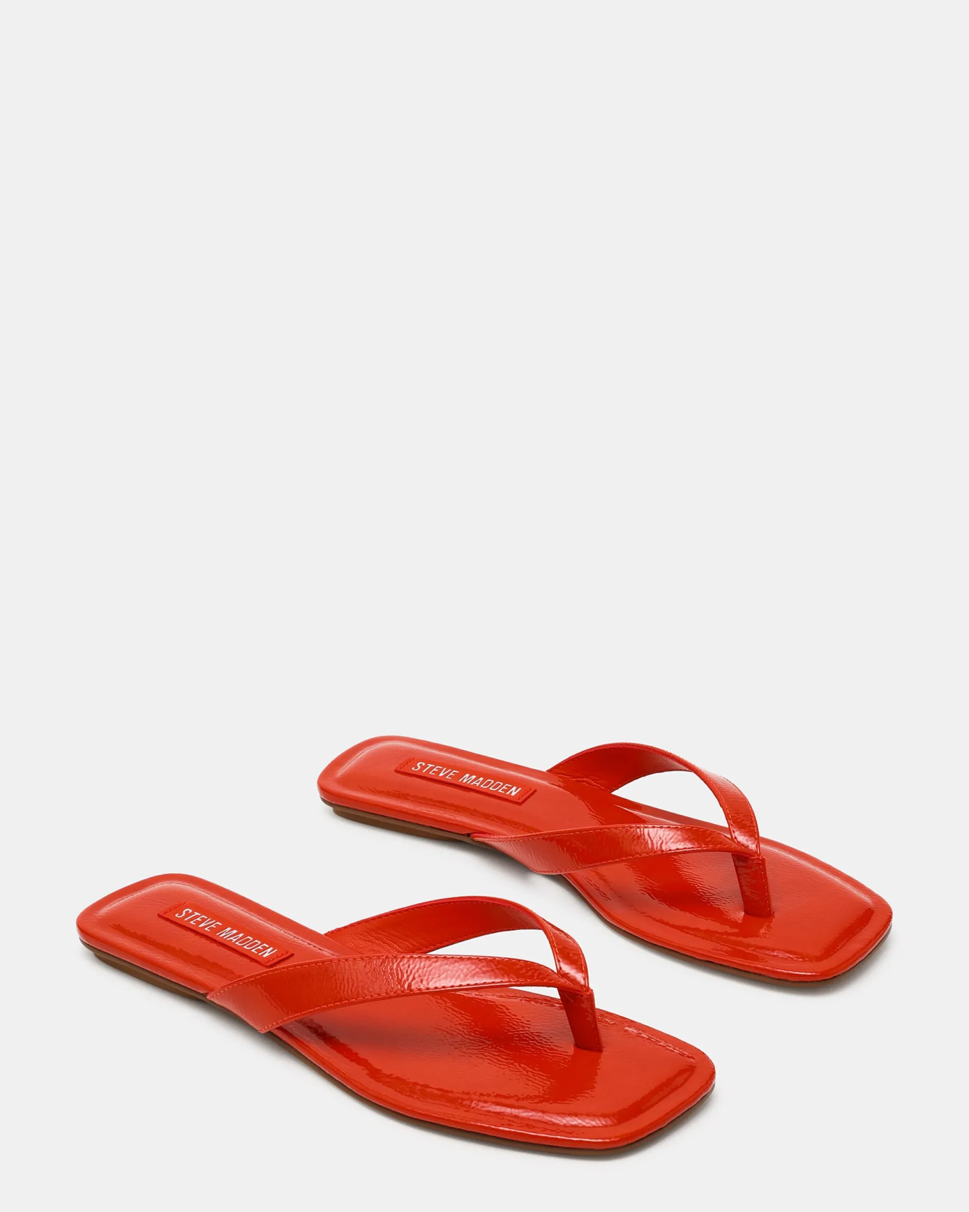 Trella Red Orange Patent