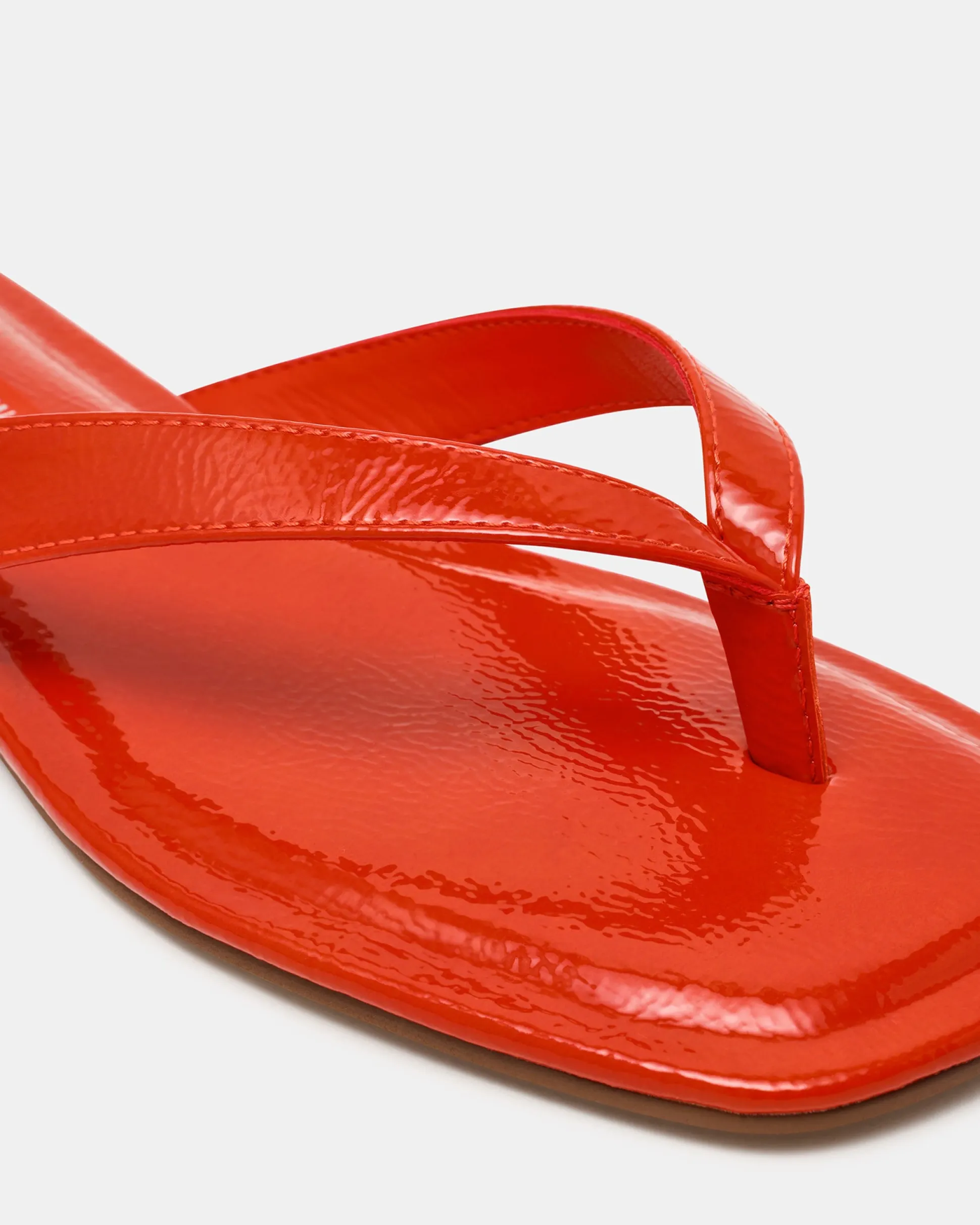 Trella Red Orange Patent