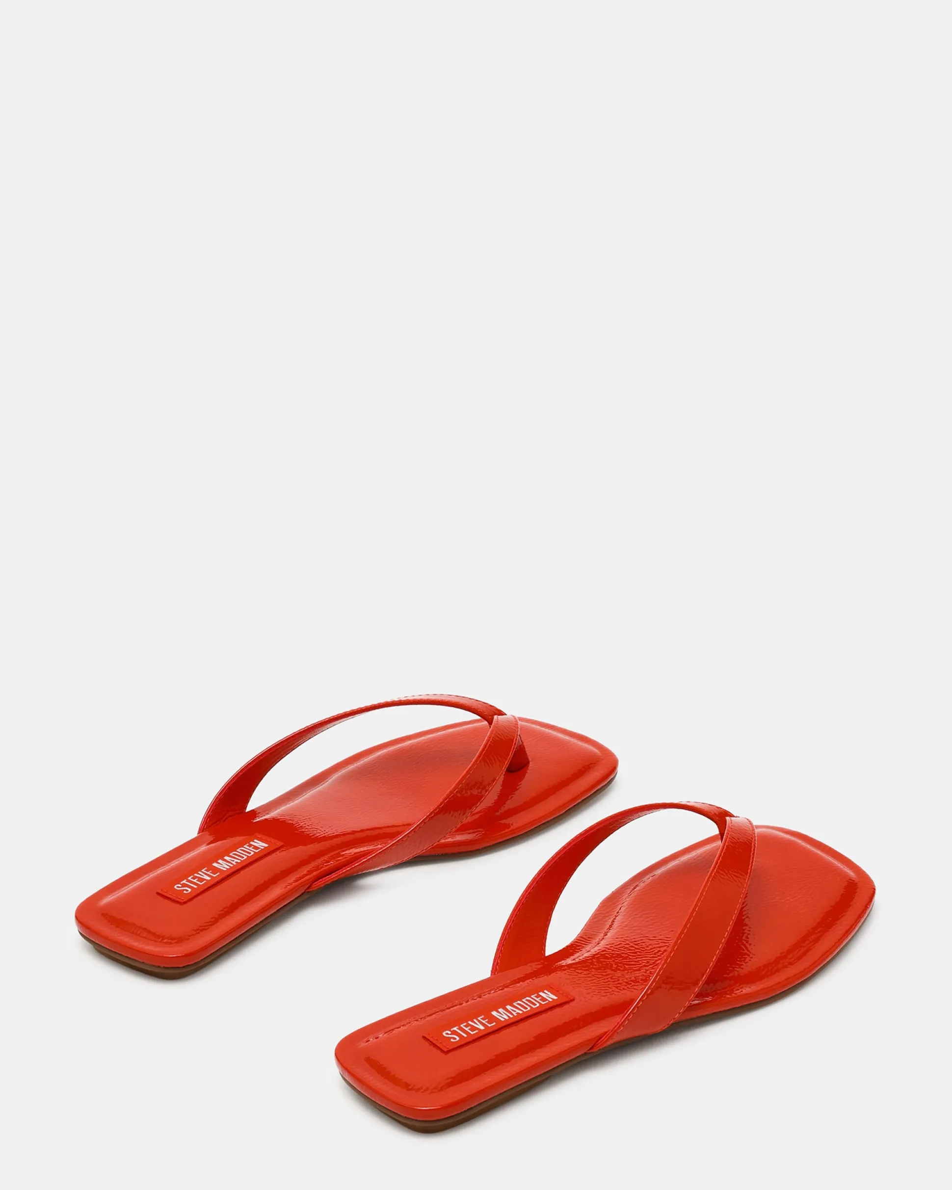 Trella Red Orange Patent