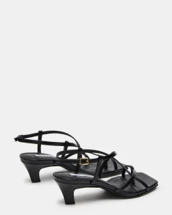 Triana Black Leather