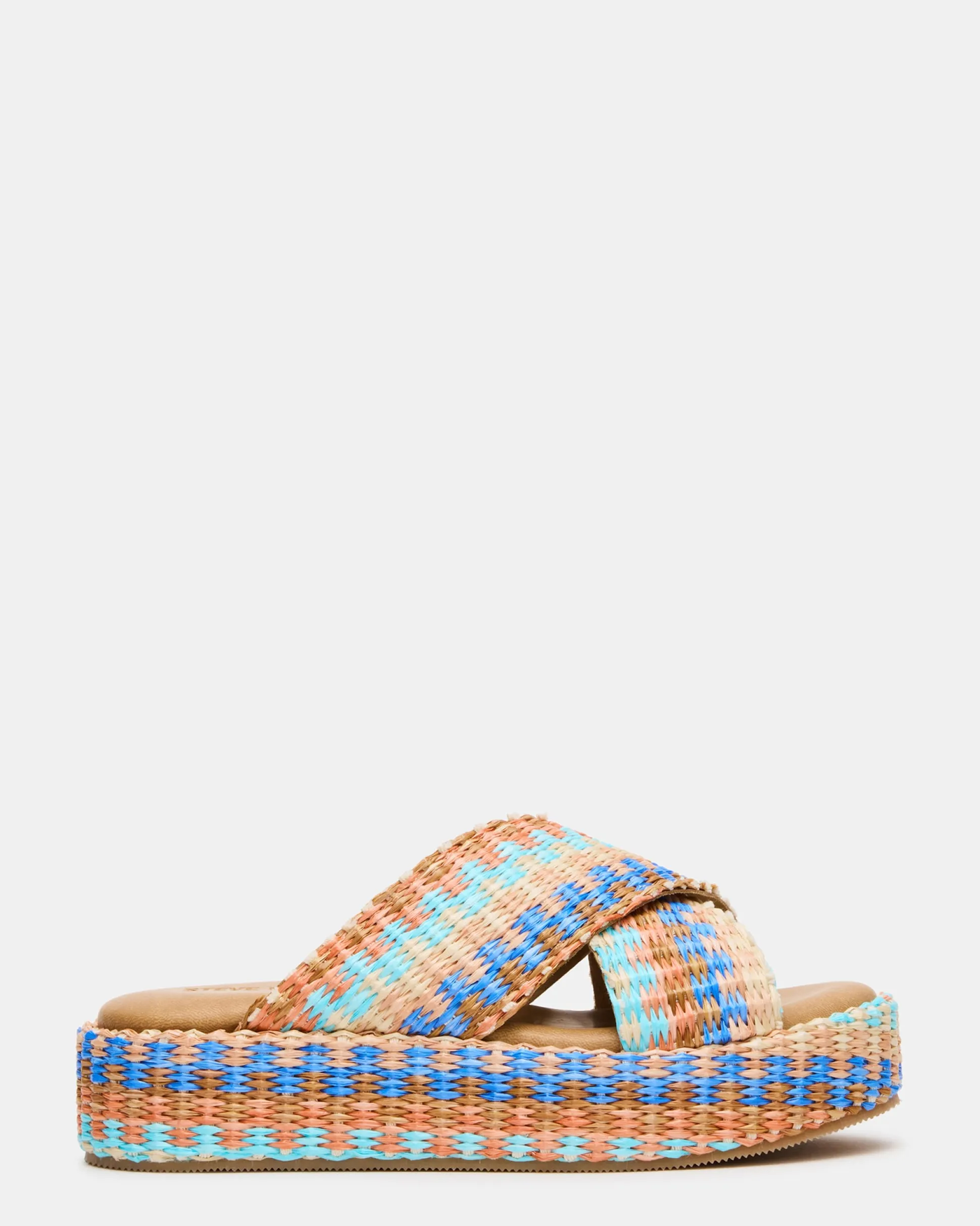 Tulum Raffia Multi