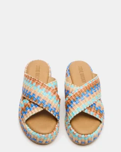 Tulum Raffia Multi