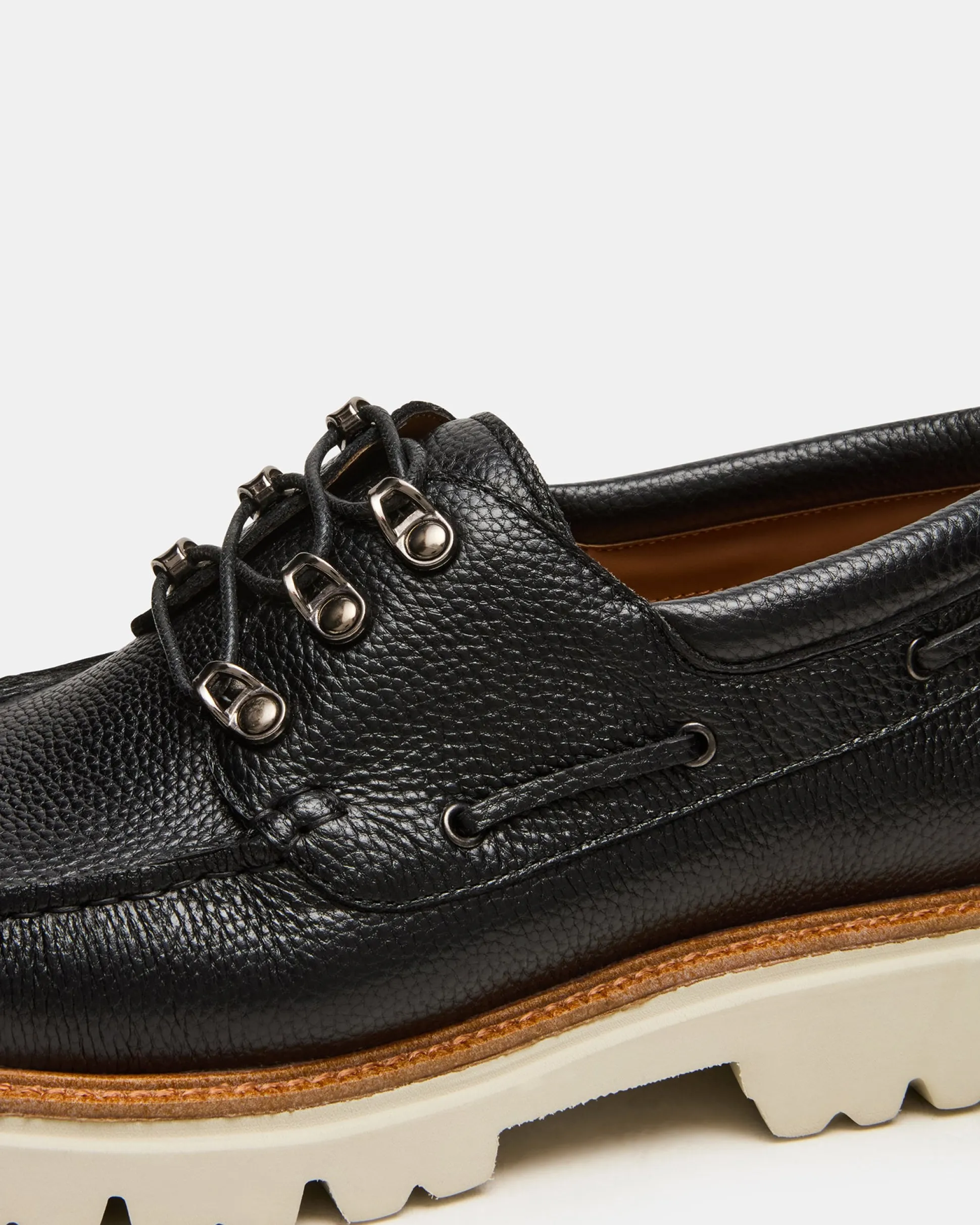 Victor Black Leather