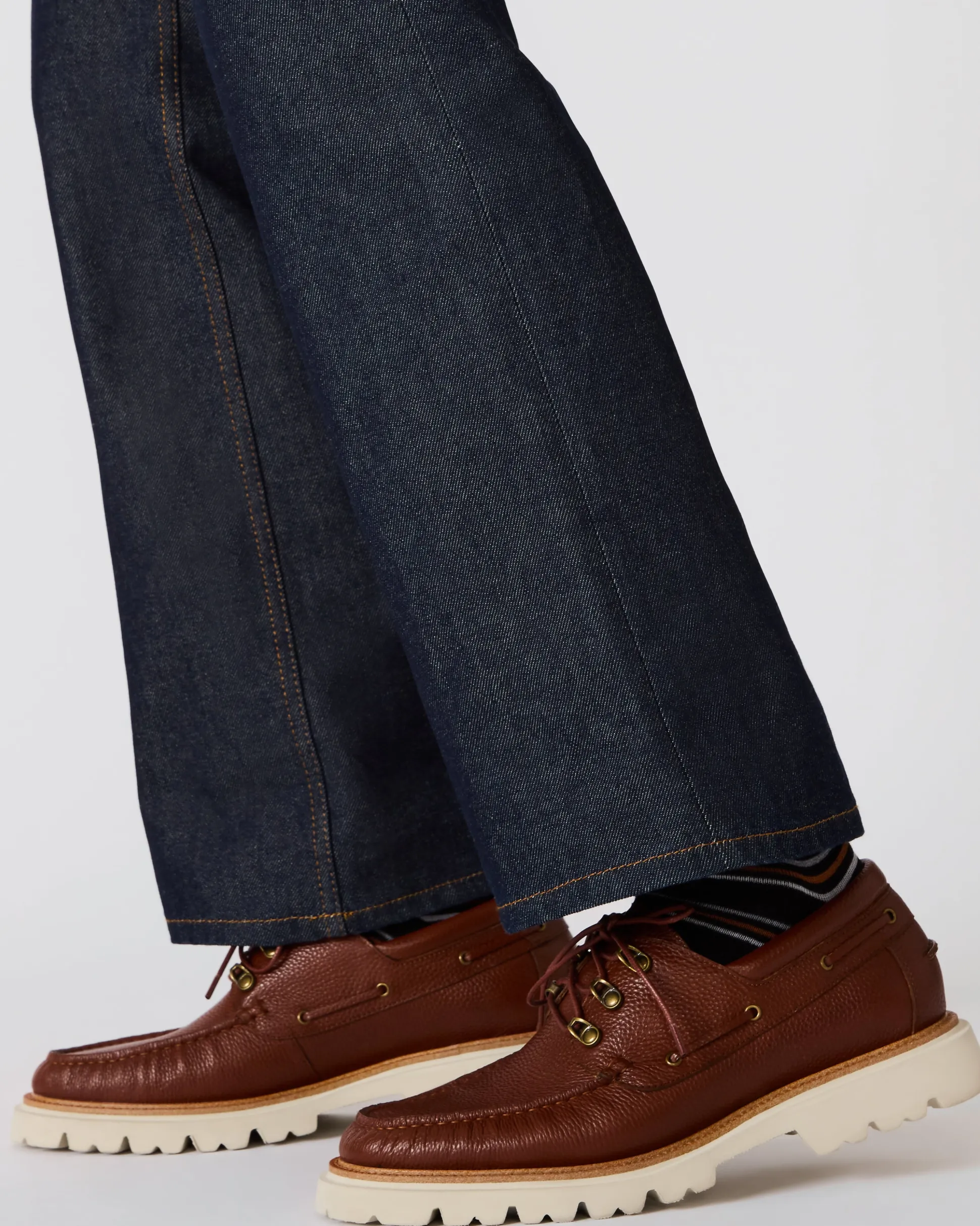 Victor White Leather