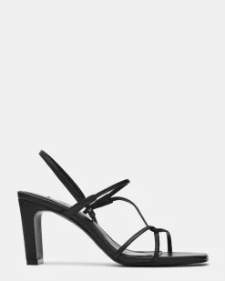 Vinetia Black Leather