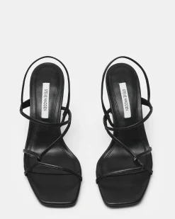 Vinetia Black Leather