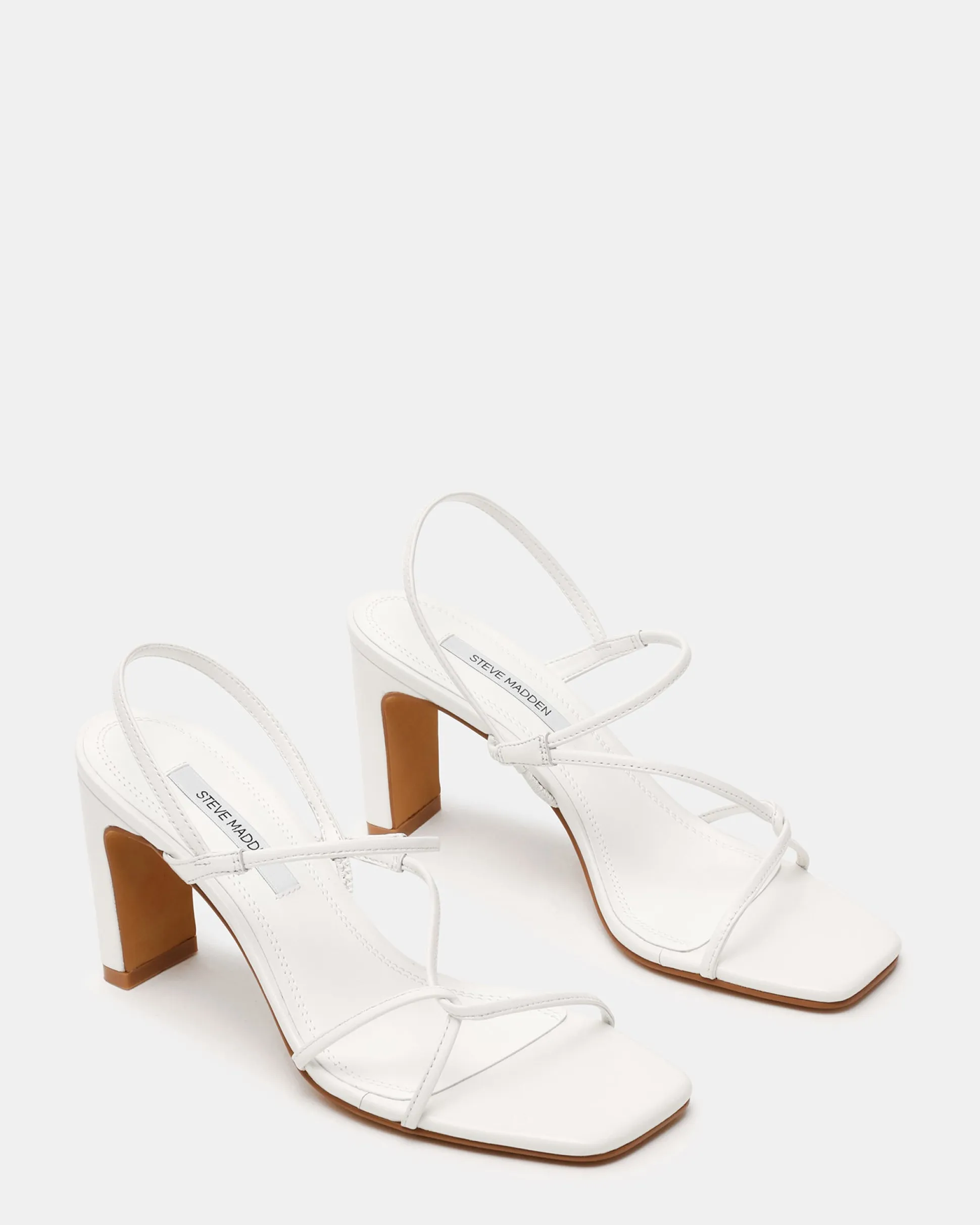 Vinetia White Leather