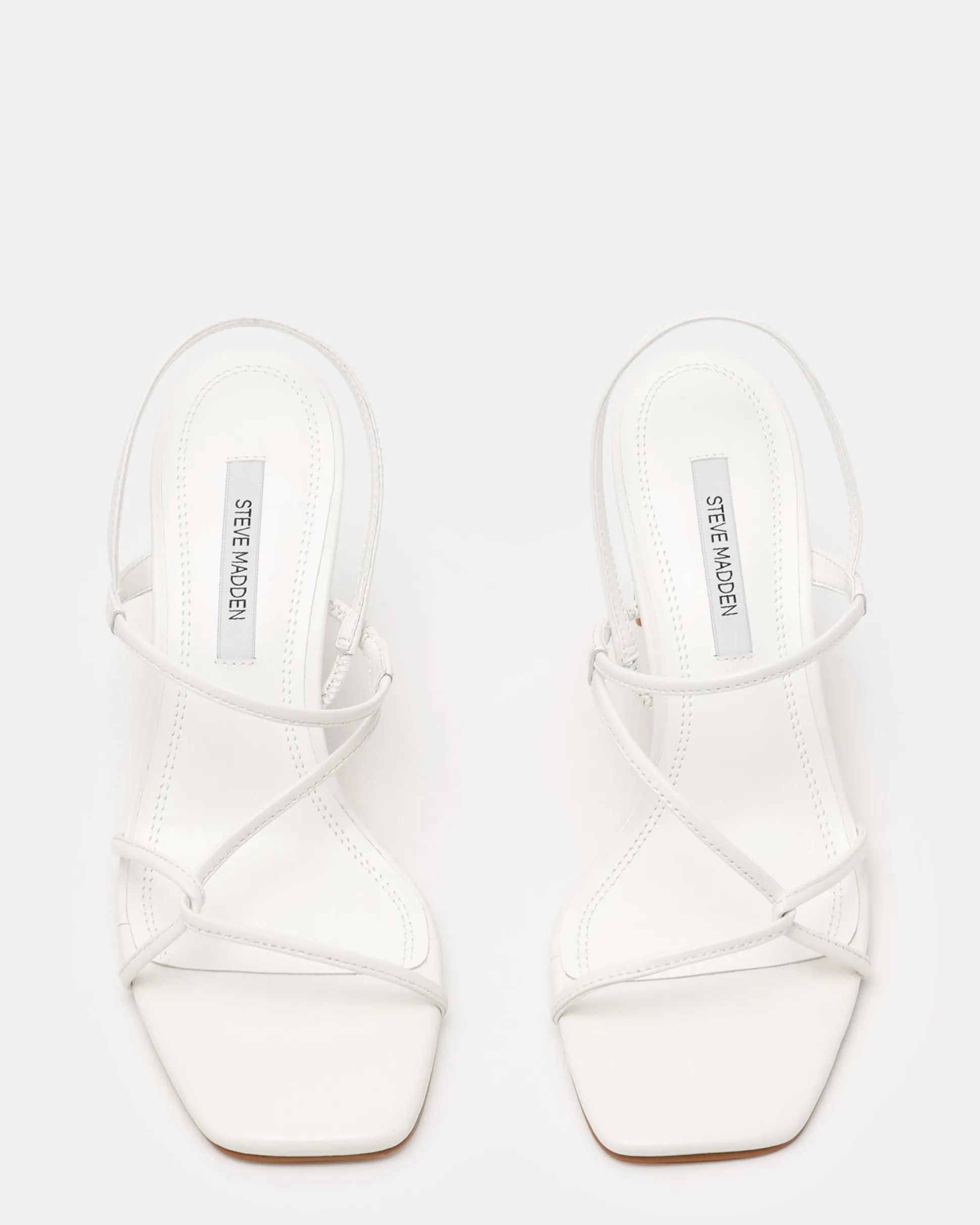 Vinetia White Leather