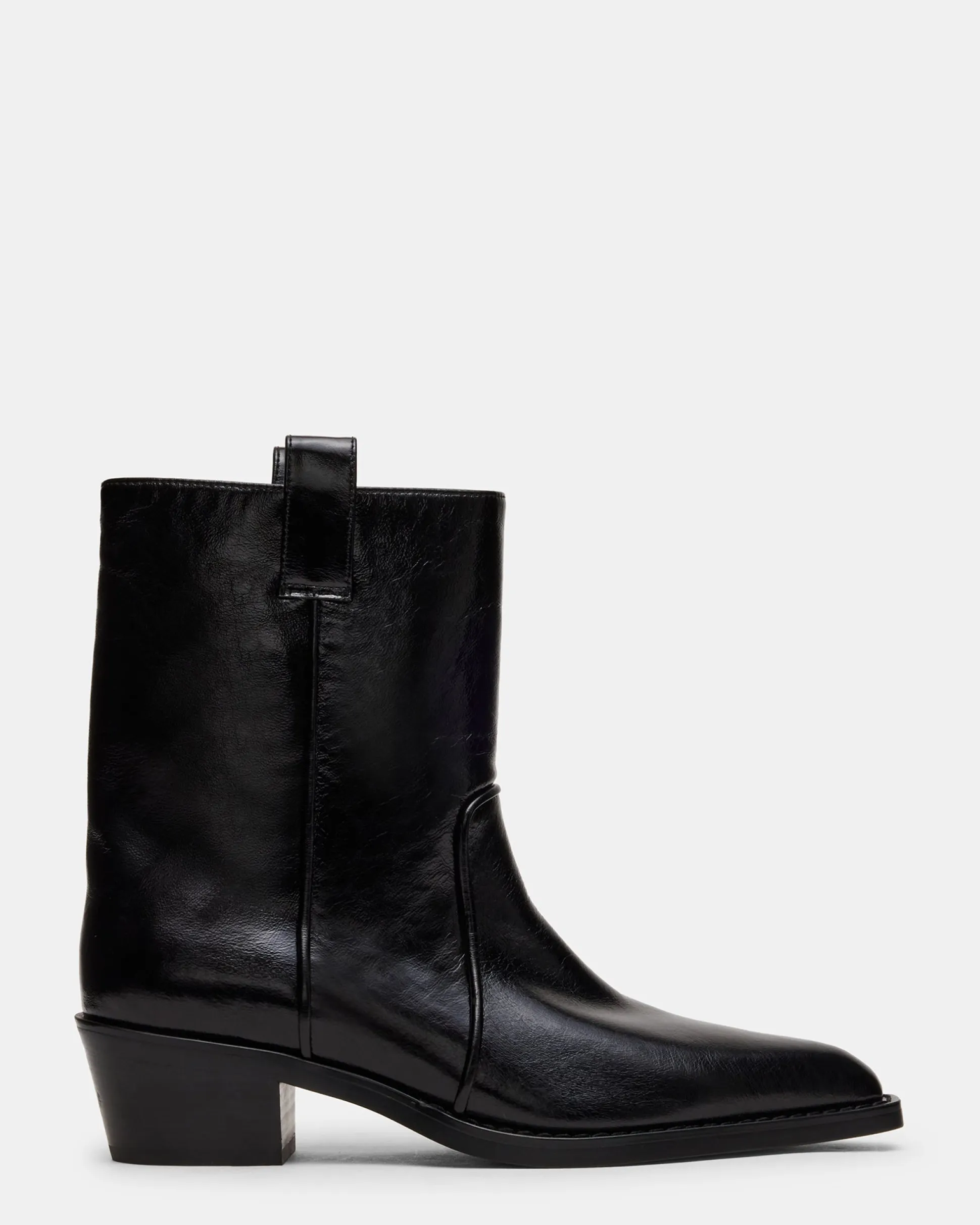 Vinny Black Leather
