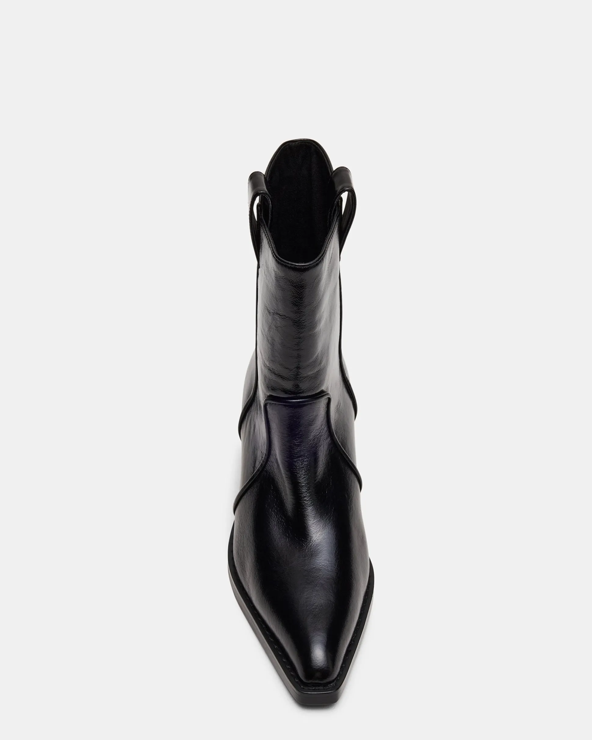 Vinny Black Leather