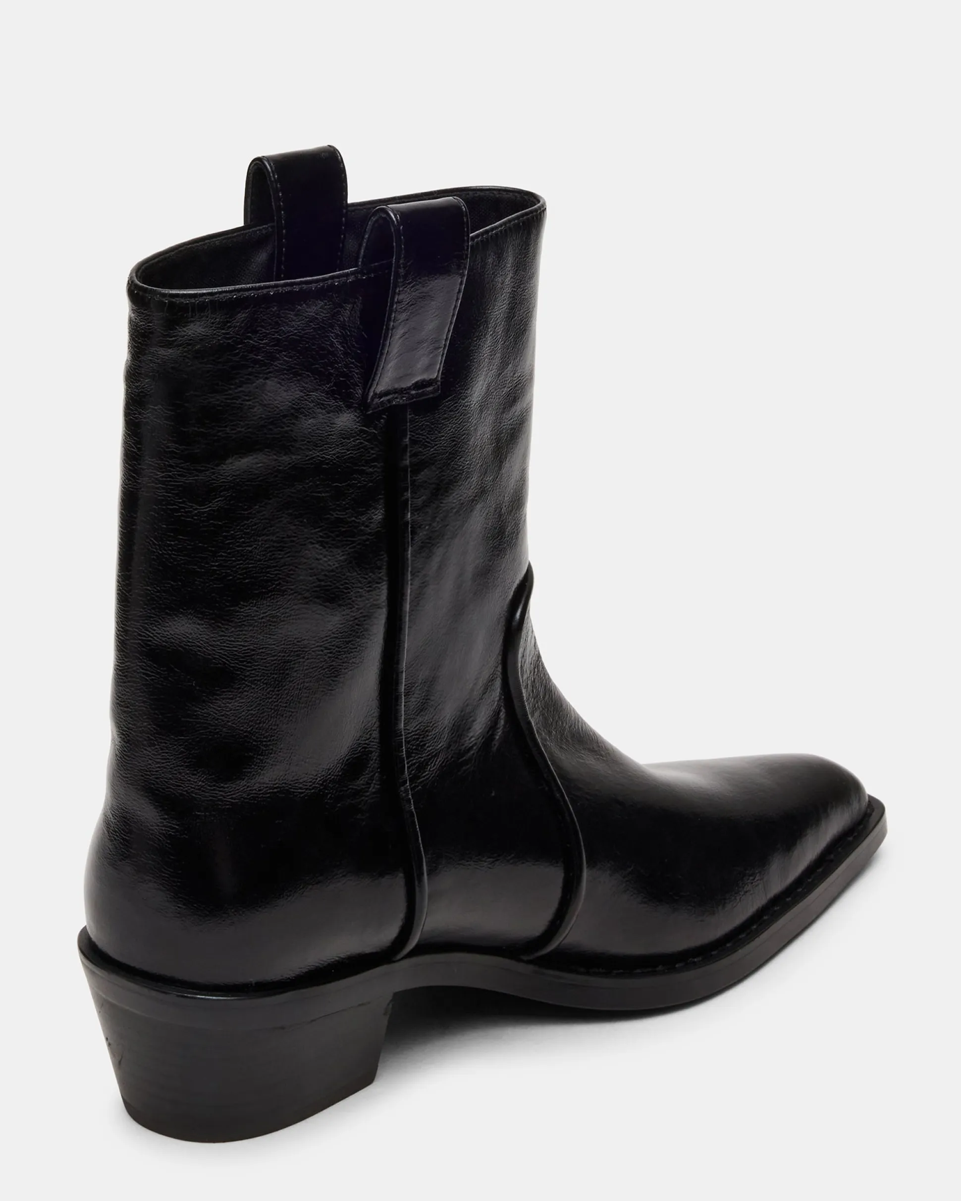 Vinny Black Leather