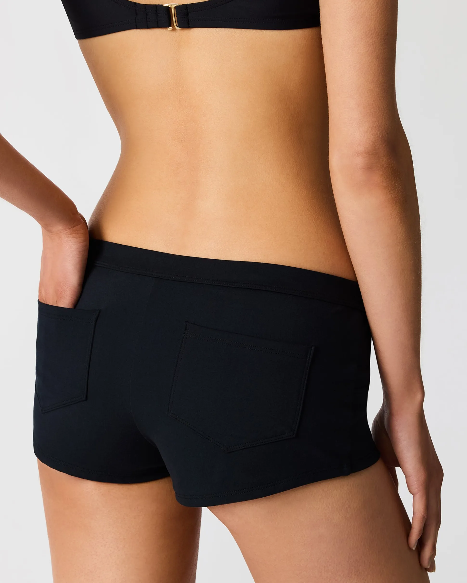 What A Stud Bikini Bottom Black
