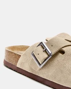 Wilderr Taupe Suede
