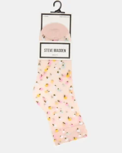 2 Wildflower Pack Tulle Socks Blush