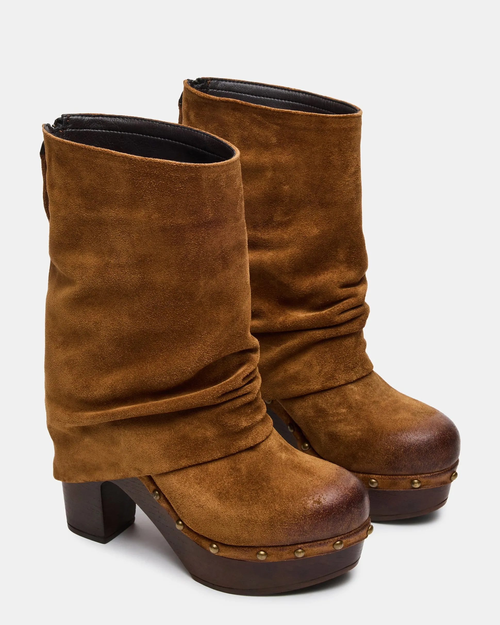 Woodley Chestnut Suede