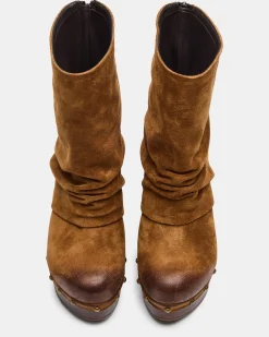 Woodley Chestnut Suede