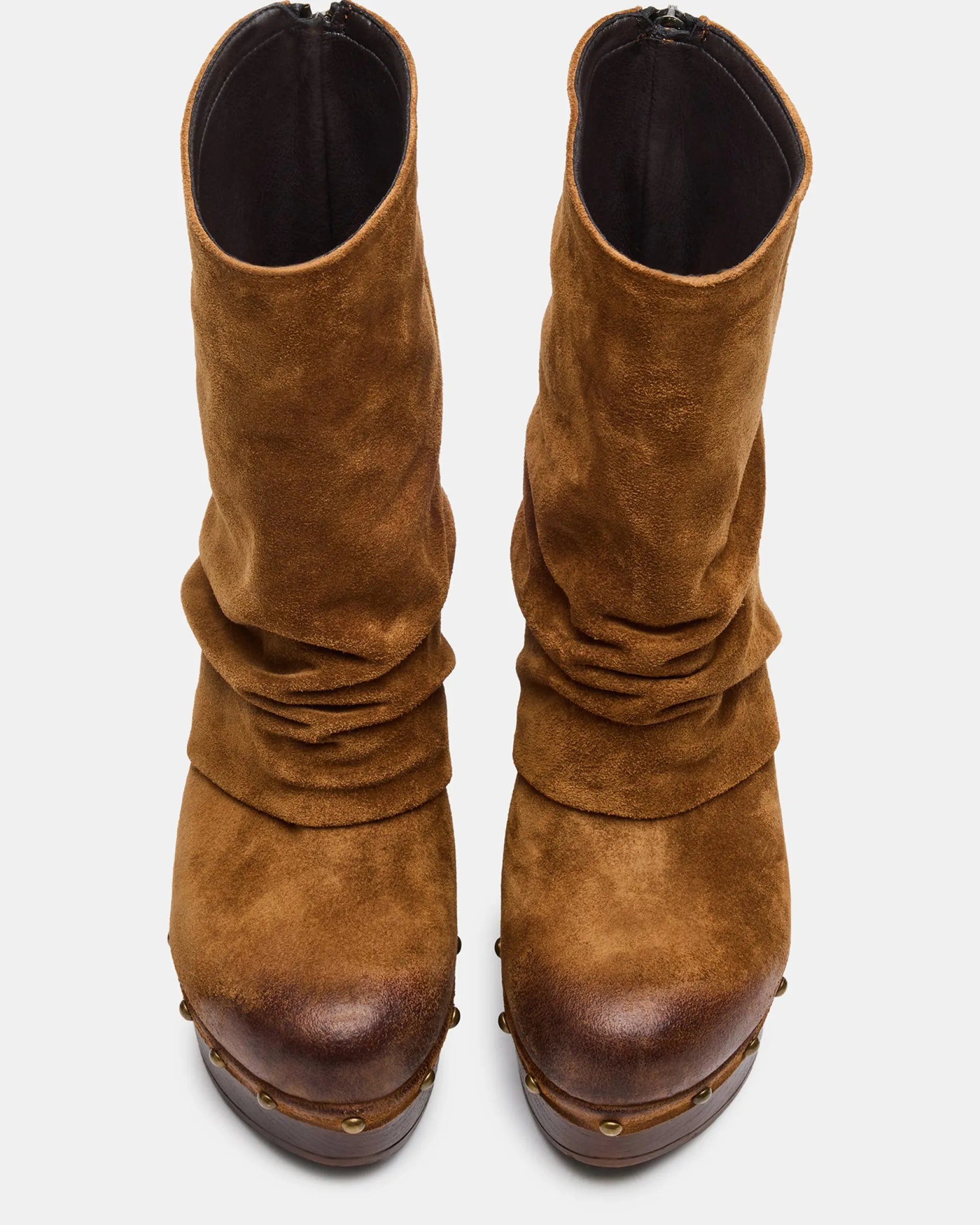 Woodley Chestnut Suede