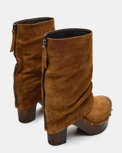 Woodley Chestnut Suede