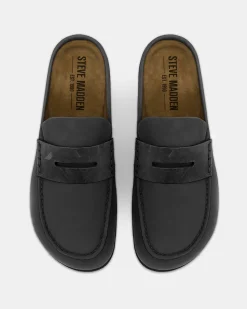 Wyatt Black Leather