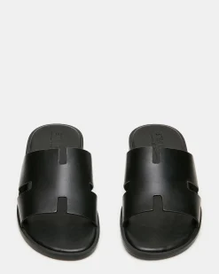 Yussuf Black Leather